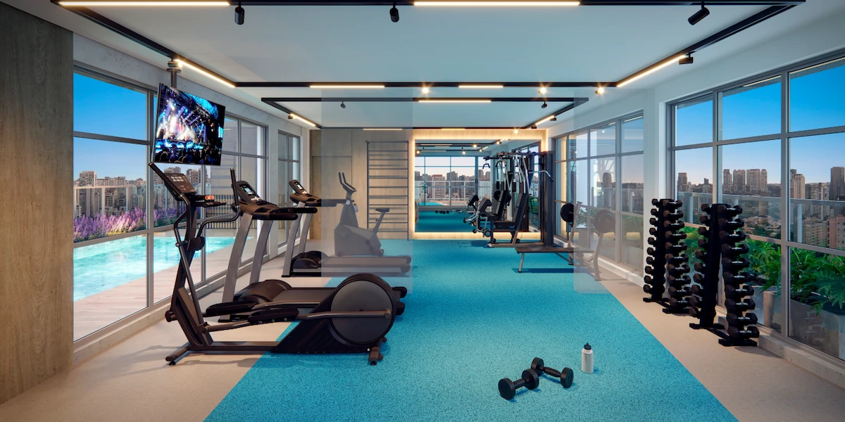 PERSPECTIVA ILUSTRADA DO FITNESS