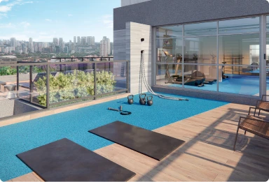 PERSPECTIVA ILUSTRADA DO FITNESS EXTERNO