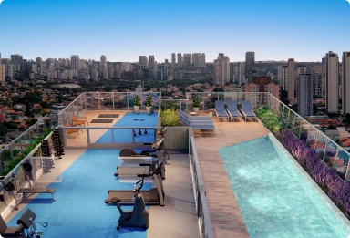 PERSPECTIVA ILUSTRADA DO ROOFTOP